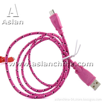 Good Qaulity Braided Wire Cable for Samsung Galaxy (ACM-028-01)